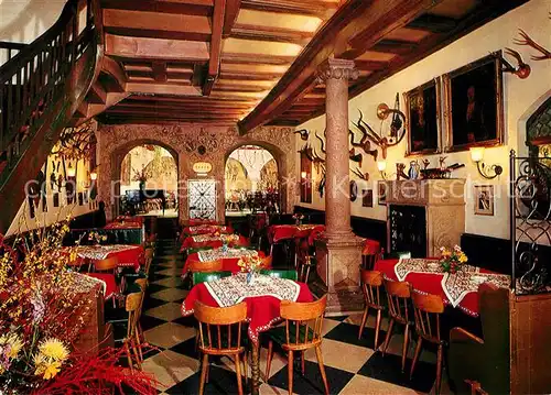 AK / Ansichtskarte Rothenburg_Tauber Baumeisterhaus Cafe Restaurant Rothenburg Tauber