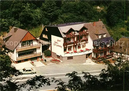 AK / Ansichtskarte Beilstein_Mosel Hotel Restaurant Haus Burgfrieden Beilstein_Mosel