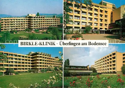 AK / Ansichtskarte ueberlingen_Bodensee Birkle Klinik ueberlingen Bodensee