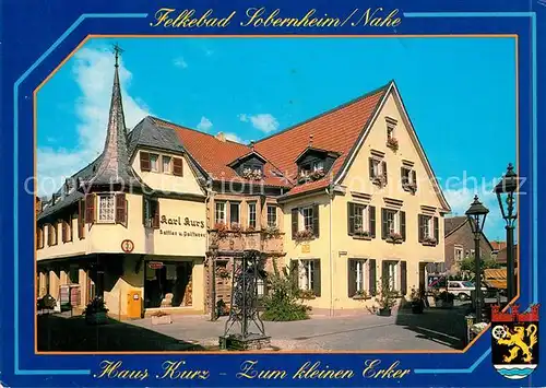 AK / Ansichtskarte Bad_Sobernheim Haus Kurz Zum kleinen Anker Bad_Sobernheim