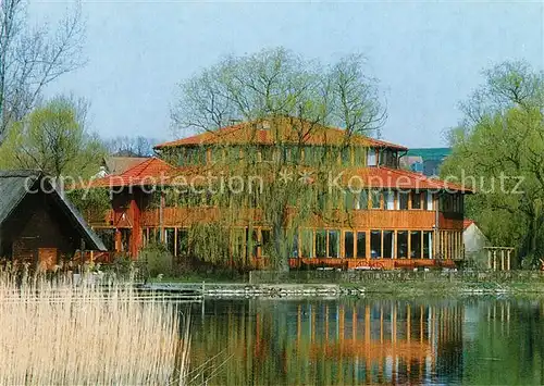 AK / Ansichtskarte Seeburg_Goettingen Graf Isang Hotel Restaurant am Seeburger See Seeburg Goettingen