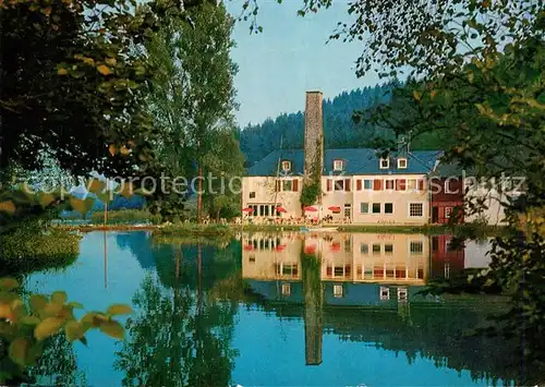 AK / Ansichtskarte Eichelhuette Hotel Molitors Muehle am Wasser Eichelhuette