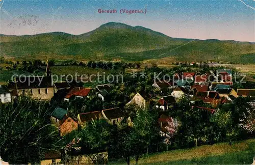 AK / Ansichtskarte Gereuth_Elsass Panorama Gereuth Elsass