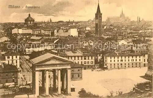 AK / Ansichtskarte Milano Panorama Milano