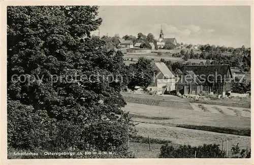 AK / Ansichtskarte Schellerhau Panorama Schellerhau
