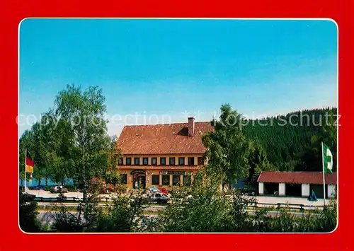 AK / Ansichtskarte Altenau_Harz Seehotel Cafe Restaurant Gemkental Altenau Harz