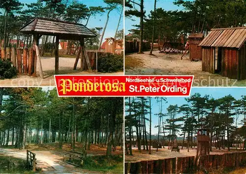 AK / Ansichtskarte St_Peter Ording Ponderosa Freizeitpark Nordseebad St_Peter Ording