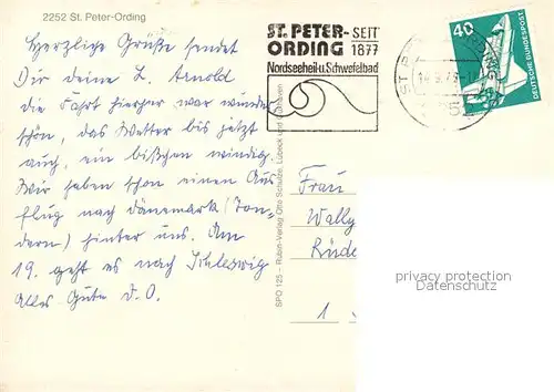 AK / Ansichtskarte St_Peter Ording Ponderosa Freizeitpark Nordseebad St_Peter Ording