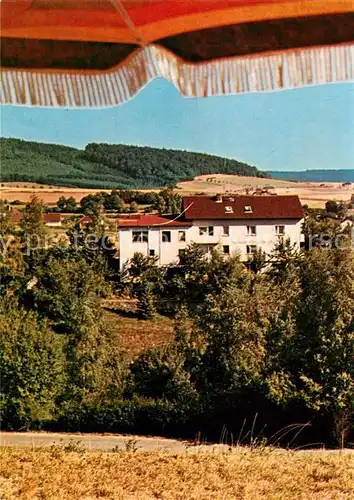 AK / Ansichtskarte Neukirchen_Knuellgebirge Pension Klingelbach Luftkurort Neukirchen Knuellgebirge