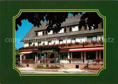AK / Ansichtskarte Obertal_Baiersbronn Hotel Engel Obertal Baiersbronn