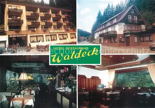 AK / Ansichtskarte Poppeltal Hotel Restaurant Waldeck Poppeltal