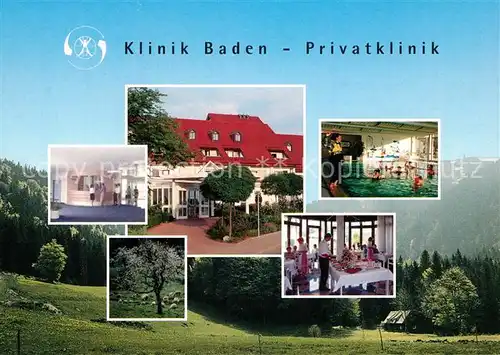 AK / Ansichtskarte Bad_Krozingen Klinik Baden Schwarzwald Bad_Krozingen
