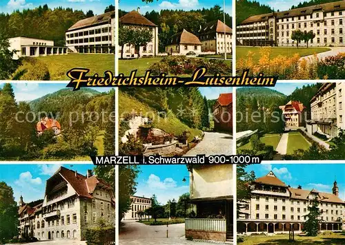 AK / Ansichtskarte Marzell Freidrichsheim Luisenheim Fachklinik am Blauen Kandertal Marzell