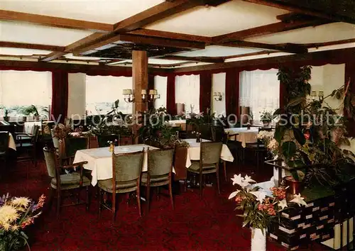AK / Ansichtskarte Kniebis_Freudenstadt Cafe Guenter Hotel garni Kniebis_Freudenstadt