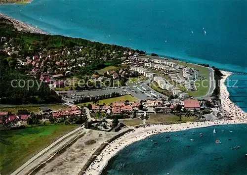 AK / Ansichtskarte Hohwacht_Ostseebad Fliegeraufnahme Hohwacht_Ostseebad