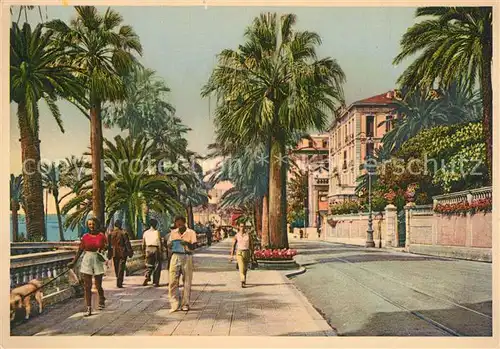AK / Ansichtskarte San_Remo Passeggiata Imperatrice San_Remo