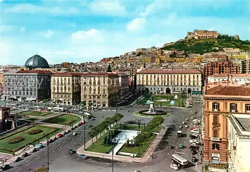 AK / Ansichtskarte Napoli_Neapel Piazza Municipio Napoli Neapel