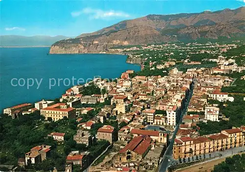 AK / Ansichtskarte Sorrento_Campania Fliegeraufnahme Sorrento Campania
