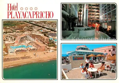 AK / Ansichtskarte Roquetas_de_Mar Fliegeraufnahme Hotel Playacapricho Brunnen Terrasse Roquetas_de_Mar