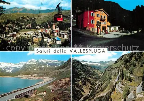 AK / Ansichtskarte Vallespluga Albergo Belvedere Ristorante Bar 