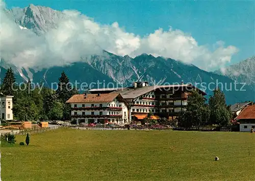 AK / Ansichtskarte Obsteig_Tirol Hotel Tyrol Obsteig_Tirol
