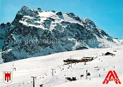 AK / Ansichtskarte Gargellen_Vorarlberg am Schafberg mit Schafberghuesle Gargellen_Vorarlberg