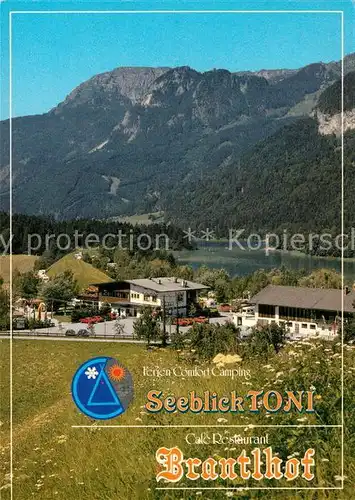 AK / Ansichtskarte Kramsach Camping Seeblick Toni Brantlhof Kramsach
