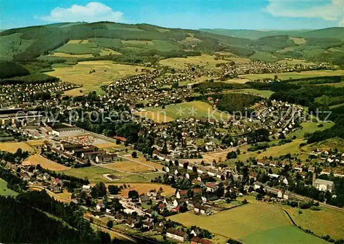 AK / Ansichtskarte Hilchenbach_Siegerland Fliegeraufnahme Dahlbruch Hilchenbach_Siegerland