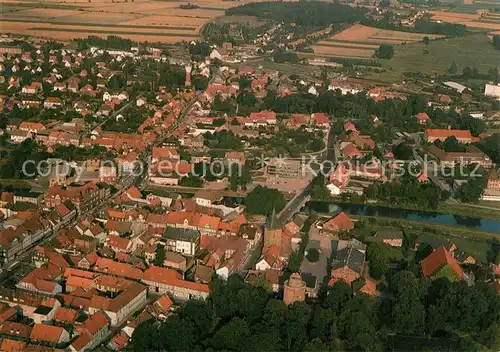 AK / Ansichtskarte Luechow_Lauenburg Fliegeraufnahme Luechow_Lauenburg