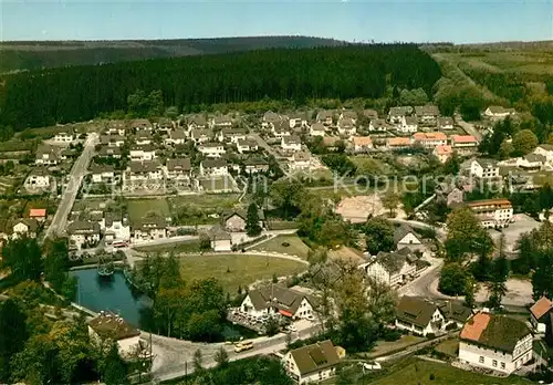 AK / Ansichtskarte Neuhaus_Solling Fliegeraufnahme Neuhaus Solling