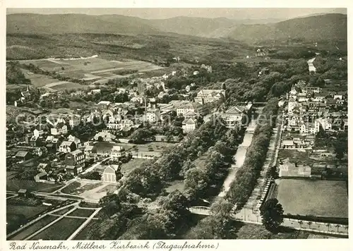 AK / Ansichtskarte Bad_Neuenahr Ahrweiler Fliegeraufnahme Mittlerer Kurbezirk Bad_Neuenahr Ahrweiler