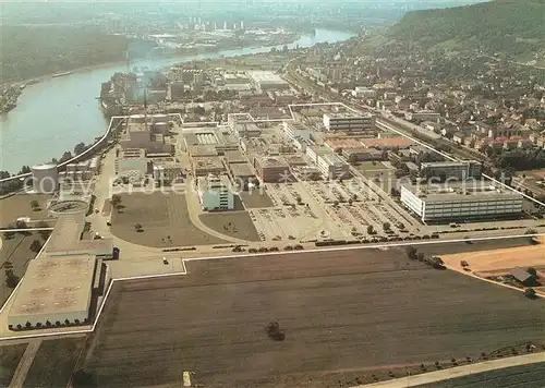 AK / Ansichtskarte Grenzach Wyhlen Fliegeraufnahme Grenzach Wyhlen