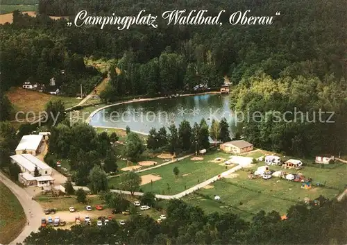 AK / Ansichtskarte Oberau_Meissen Campingplatz Waldbad Oberau Meissen