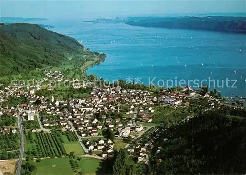 AK / Ansichtskarte Ludwigshafen_Bodensee Fliegeraufnahme ueberlinger See Ludwigshafen Bodensee