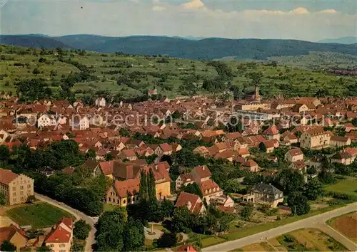 AK / Ansichtskarte Herbolzheim_Breisgau Fliegeraufnahme Herbolzheim Breisgau