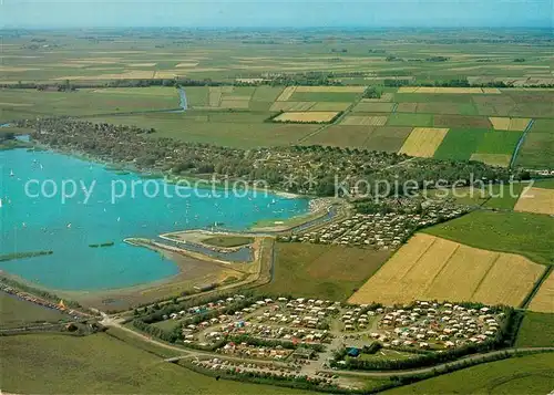 AK / Ansichtskarte Suedbrookmerland Fliegeraufnahme Pony Pferdehof Ubben Suedbrookmerland