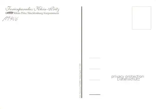 AK / Ansichtskarte Klein_Pritz Fliegeraufnahme Ferienparadies Klein_Pritz