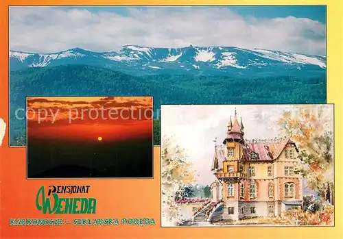 AK / Ansichtskarte Szklarska_Poreba Pensionat Weneda Szklarska_Poreba