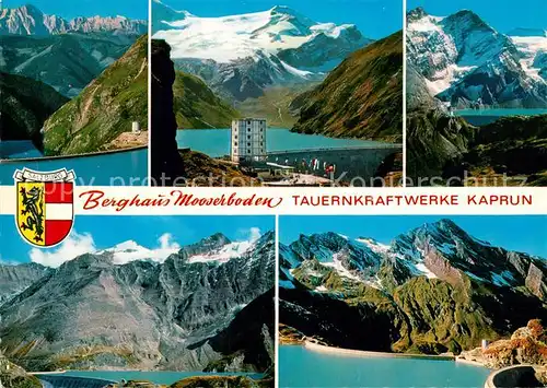 AK / Ansichtskarte Kaprun Tauernkraftwerke Berghaus Mooserboden  Kaprun