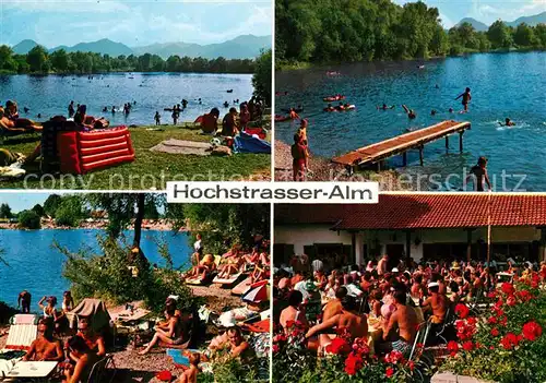 AK / Ansichtskarte Pfraundorf_Inn_Oberbayern Gaststaette Hochstrasser Alm  Pfraundorf_Inn_Oberbayern