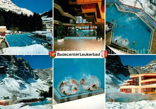 AK / Ansichtskarte Leukerbad Badecenter  Leukerbad