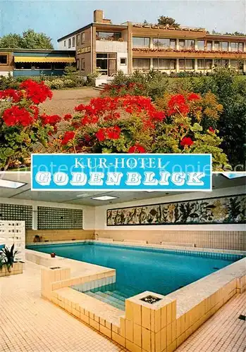 AK / Ansichtskarte Malente Gremsmuehlen Kurhotel Godenblick Hallenbad Malente Gremsmuehlen