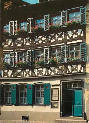 AK / Ansichtskarte Bamberg Historischer Brauereiausschank Schlenkerla Fachwerkhaus Bamberg