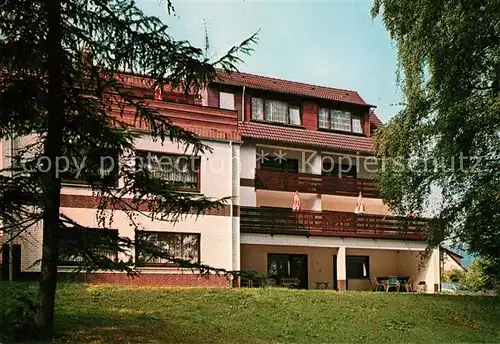 AK / Ansichtskarte Bad_Sachsa_Harz Pension Haus Ingeburg Bad_Sachsa_Harz