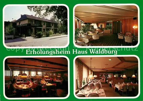 AK / Ansichtskarte Bad_Bevensen Reichsbund Erholungsheim Restaurant Aufenthaltsraum Bad_Bevensen