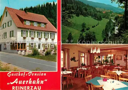 AK / Ansichtskarte Reinerzau Gasthof Pension Auerhahn Landschaftspanorama Schwarzwald Reinerzau