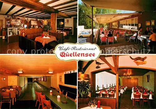 AK / Ansichtskarte Breyell Strandrestaurant Quellensee Cafe Restaurant Breyell