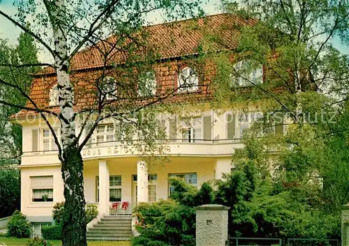 AK / Ansichtskarte Bad_Salzuflen Gaestehaus Pension Haus Reischauer Bad_Salzuflen
