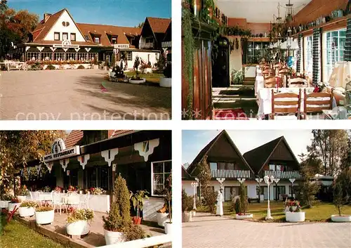 AK / Ansichtskarte Heilshorn Das Weisse Haus Restaurant Terrasse Freizeit mit Behinderten Heilshorn