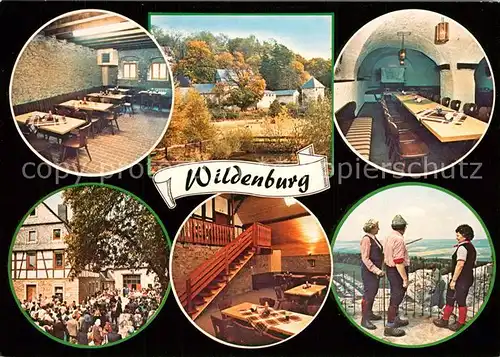 AK / Ansichtskarte Kempfeld Wildenburg Gaststaette Feierlichkeiten Aussichtspunkt Wandern Kempfeld